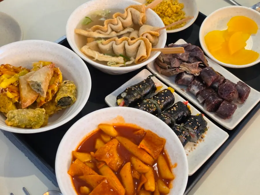 현선이네 용산본점 떡볶이 세트 한 상
