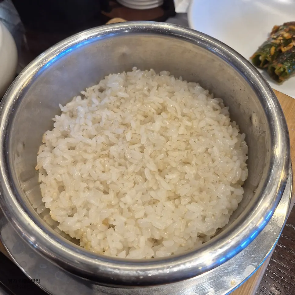 Korean BBQ restaurant side dishes prepared like a Korean set meal