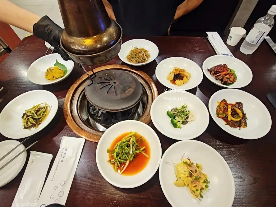 늘고기집 이천본점 밑반찬 한 상