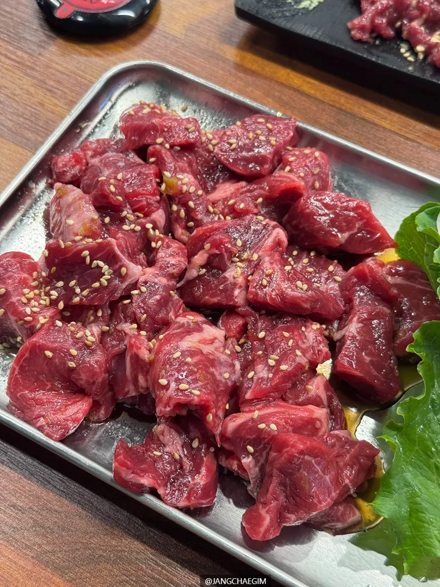 유채꿀 소양념구이 생고기