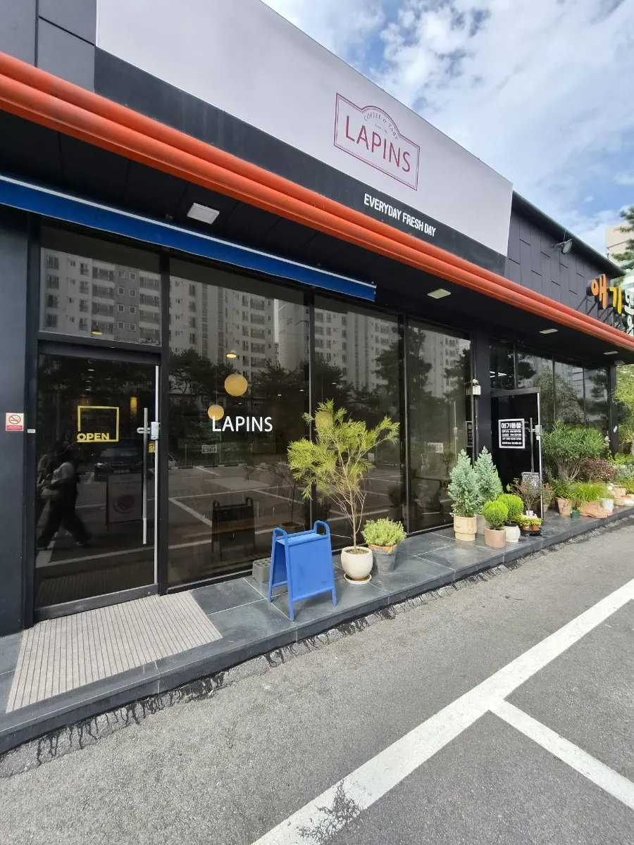 Introductory photo of the Lapins storefront
