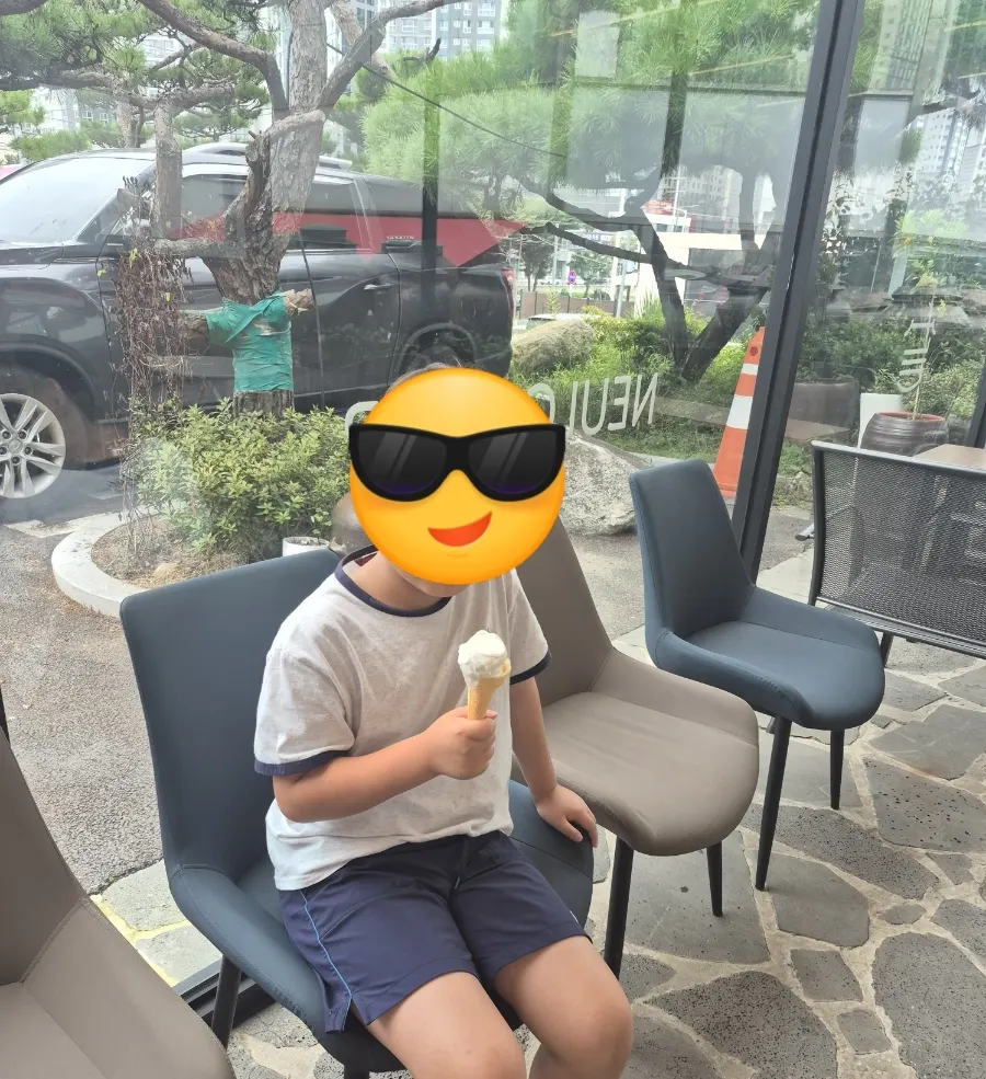 Self-serve soft ice cream cone