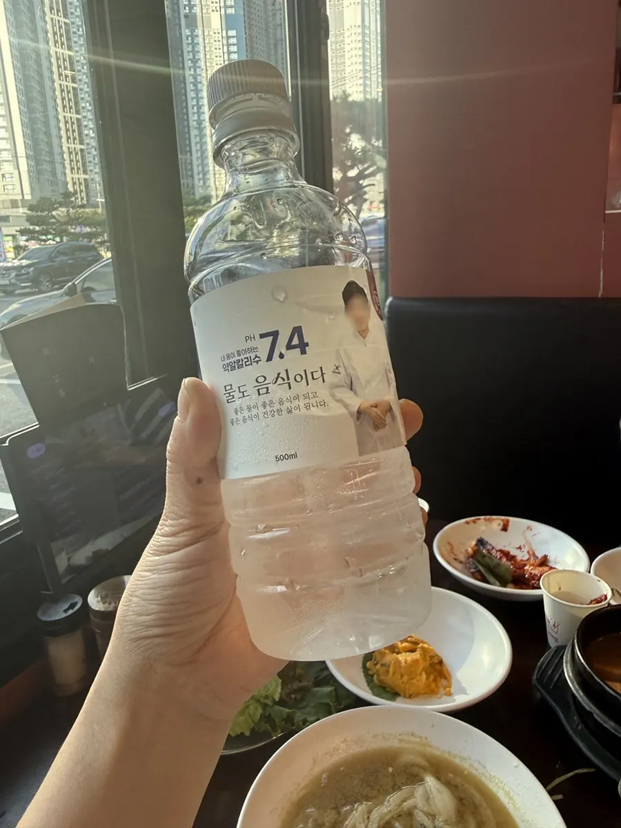 Pot rice served alongside the galbi