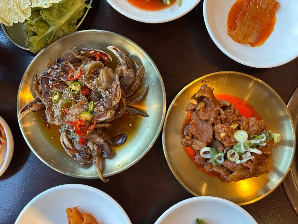 A plate of jeyuk bokkeum from the lunch special