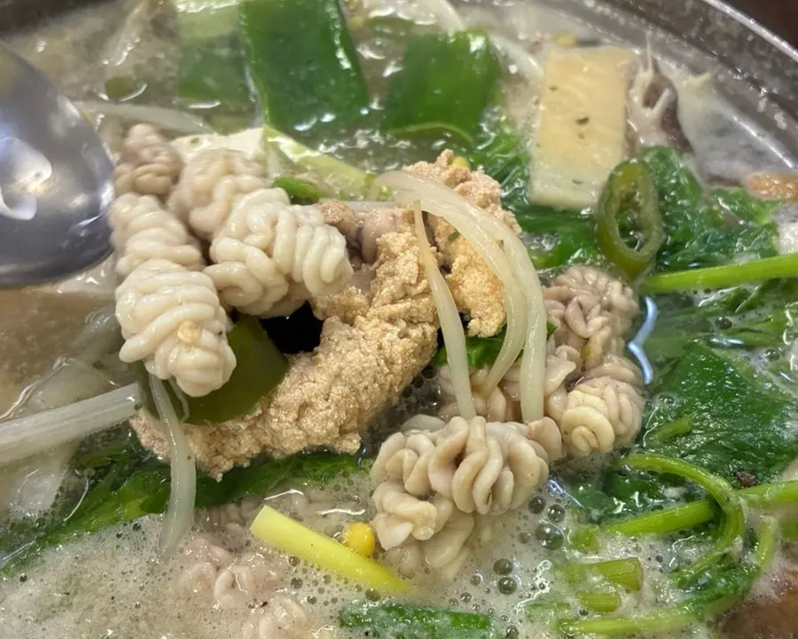 대구지리 국물과 대구 살