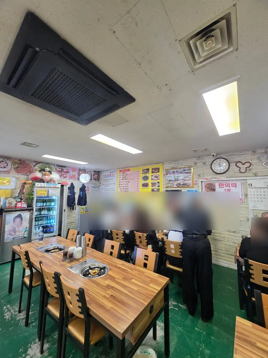 Notice board introducing TV media coverage of the restaurant