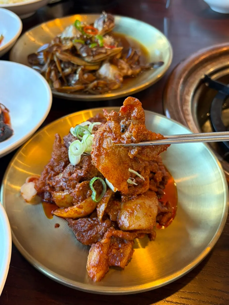 고기가 큼직한 제육볶음