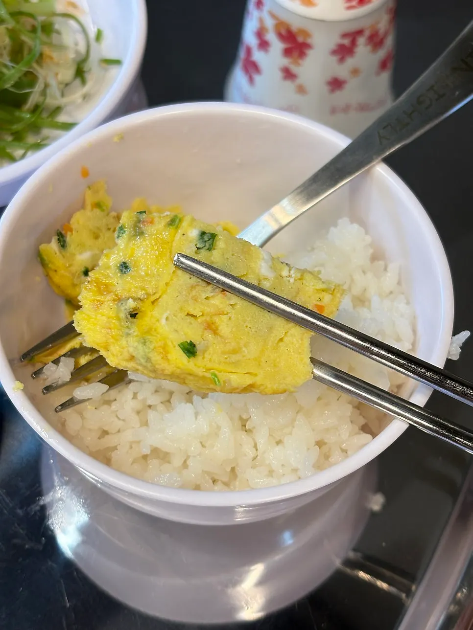 Egg roll served as a basic side dish