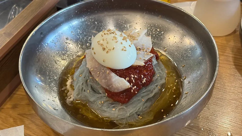 이천 육식왕 비빔냉면 한 그릇