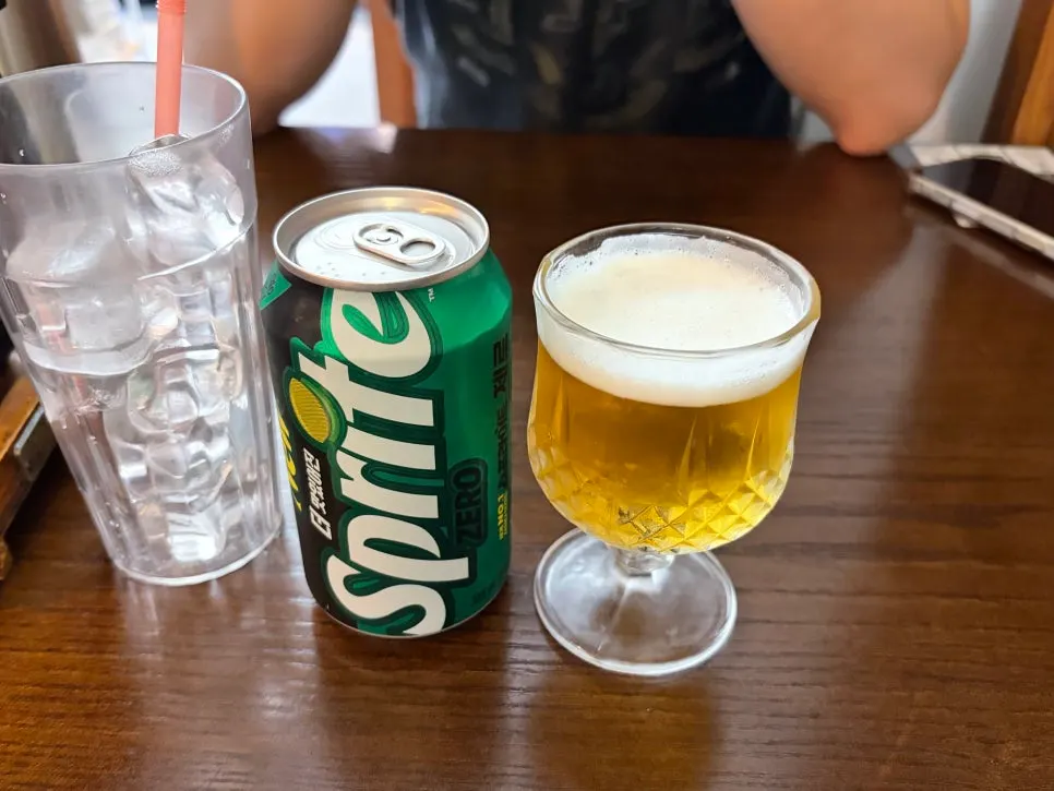 Bia tươi Kirin và Zero Sprite
