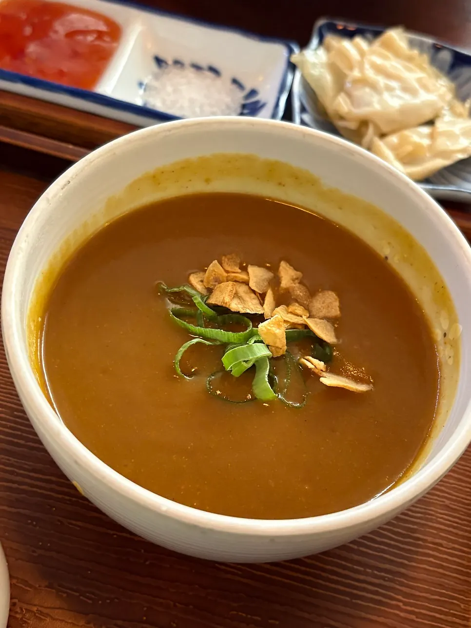 Mini curry ordered as a side dish