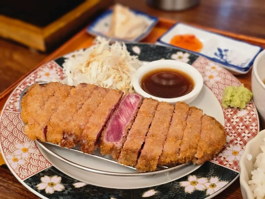 이치규 서울역점 규카츠 화로 테이블