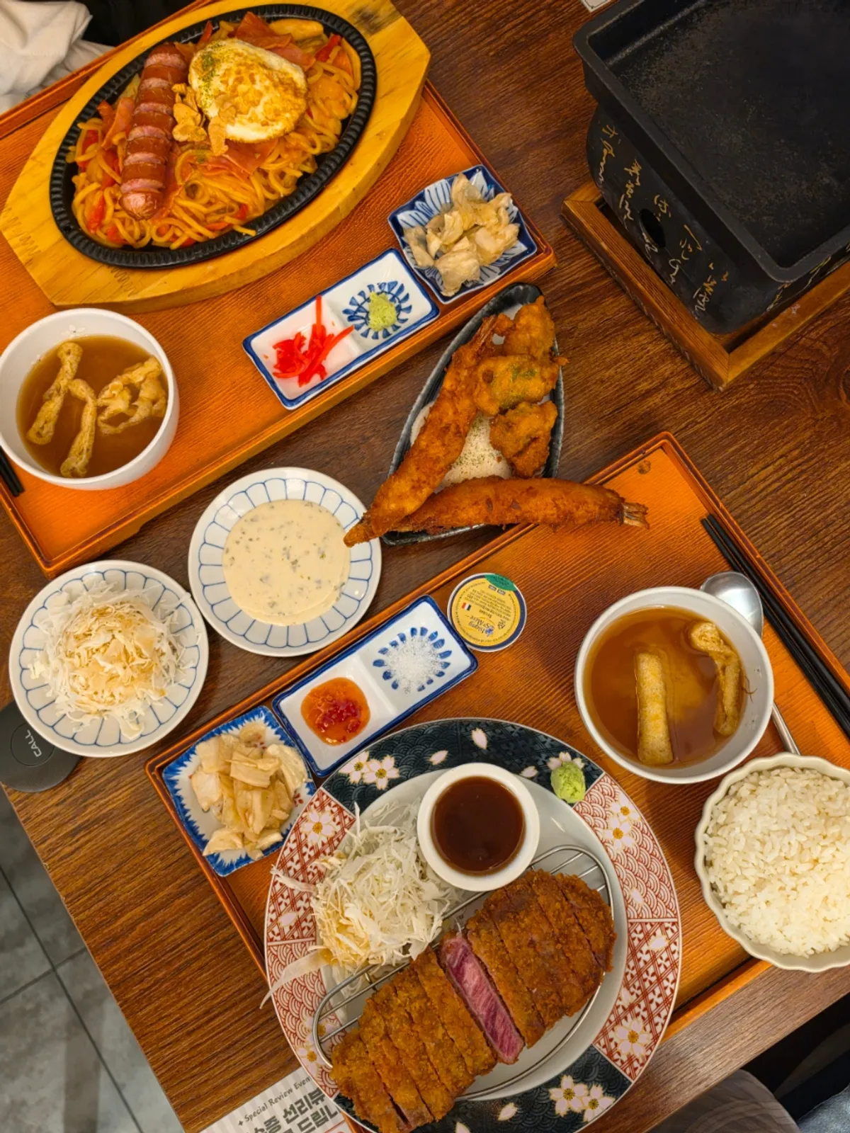 Signature gyukatsu photo at Ichigyu Seoul Station Branch