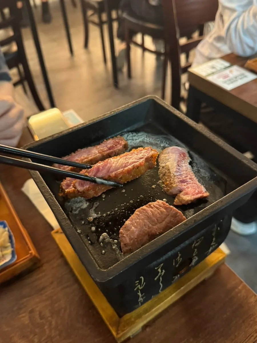 Mini brazier coated with butter