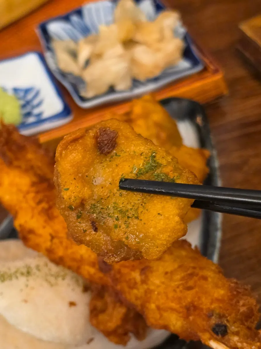 Crispy fried karaage