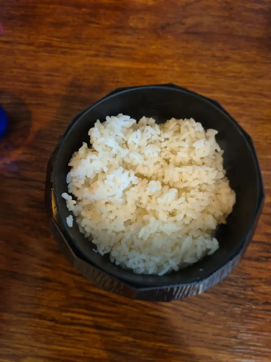 Basic side dishes and table spread with Ichigyu gyukatsu