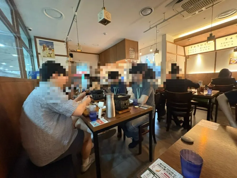 이치규 서울역점 좌석과 홀 분위기