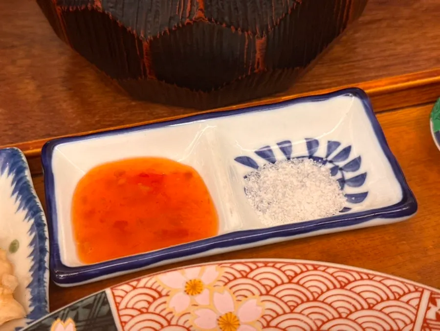 Gyukatsu eaten together with rice