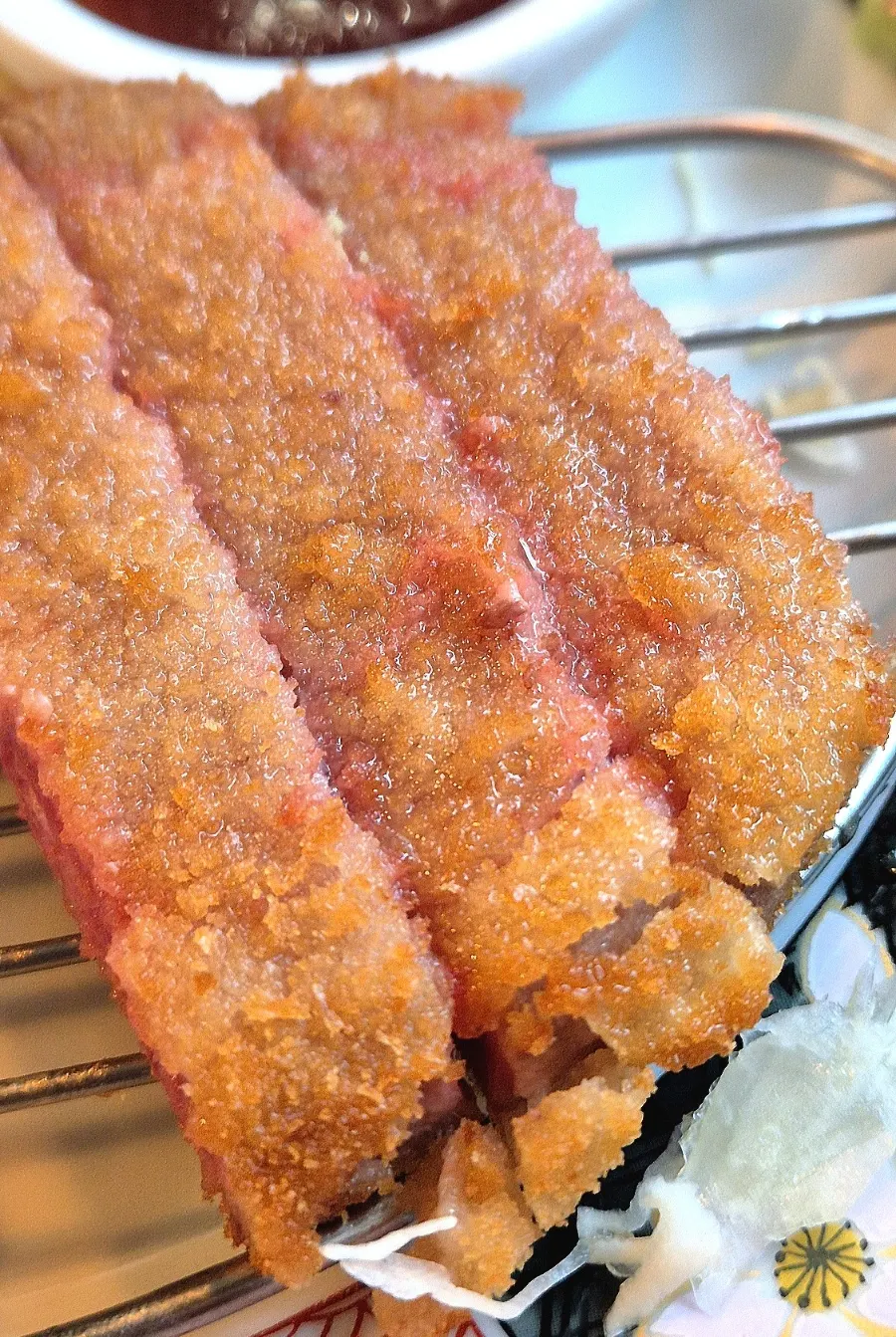 Gyukatsu spread eaten for lunch