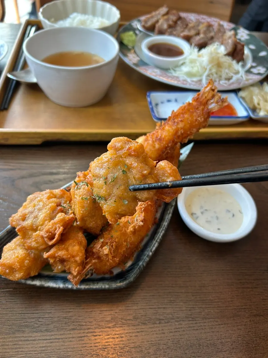 Crispy fried karaage
