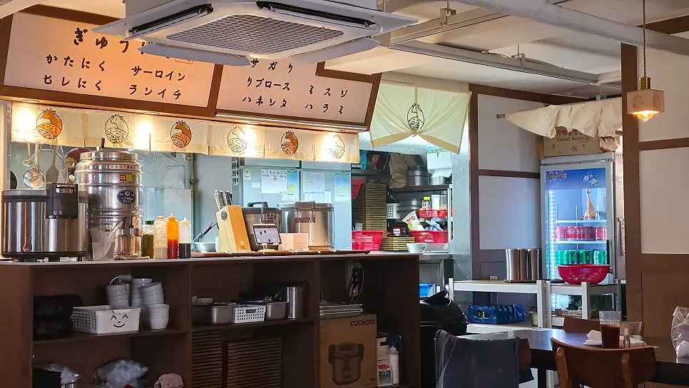 이치규 강남신논현점 테이블 세팅