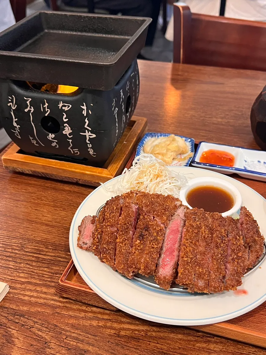 푸짐한 채끝 규카츠 더블 점보
