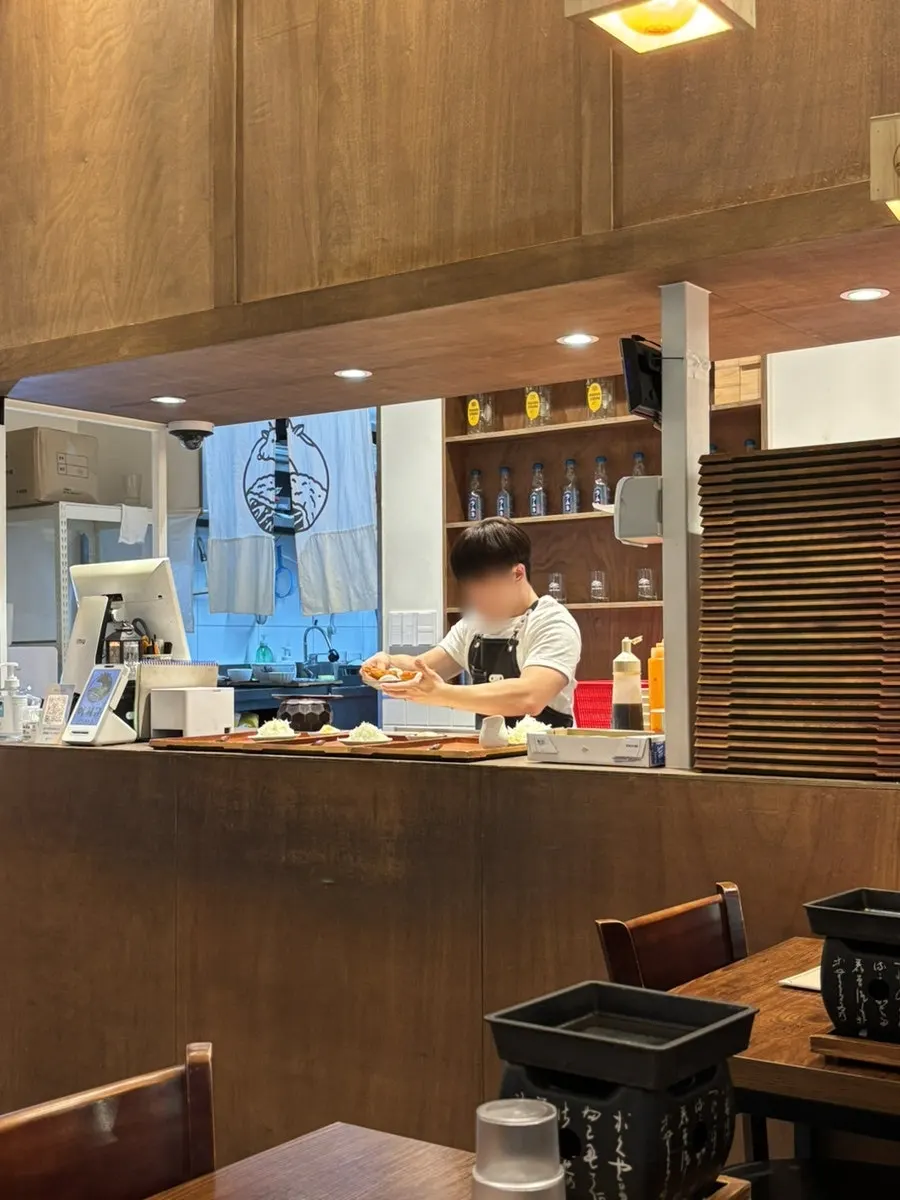 Interior of Ichigyu Wonju with a Japanese restaurant atmosphere