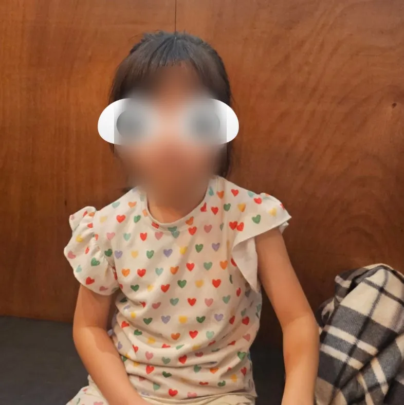 화로에 구워지는 규카츠 조각