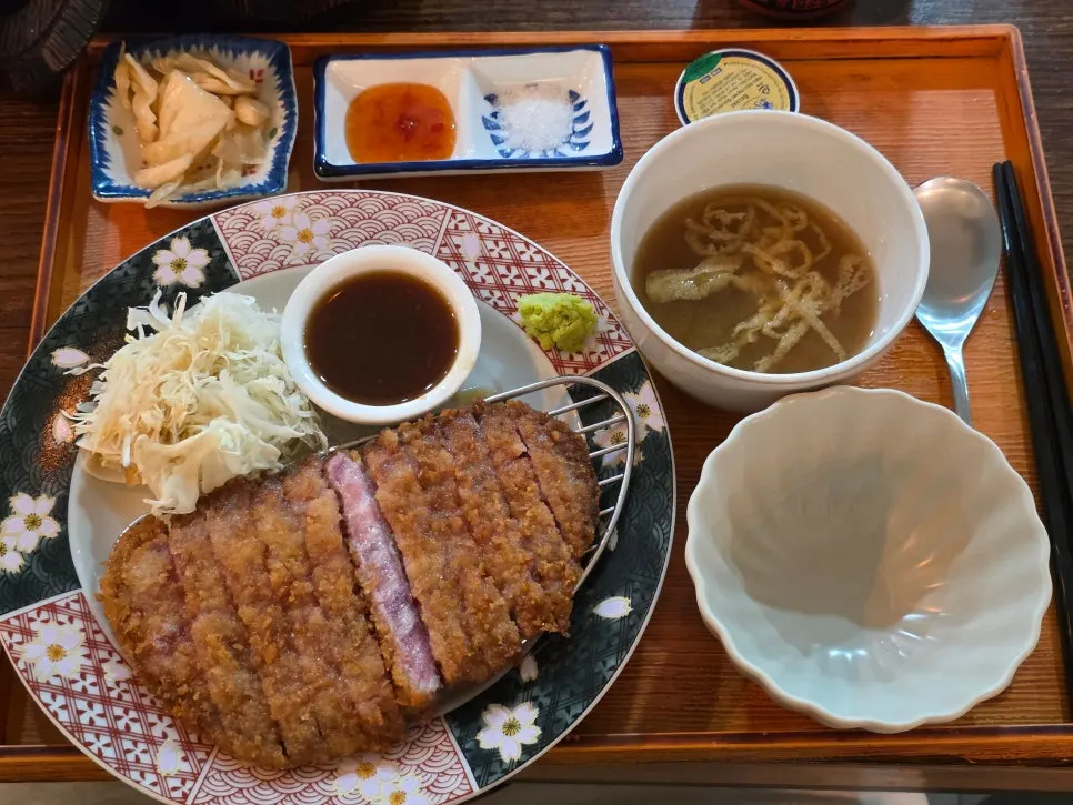 Shared bowl of rice served with the meal