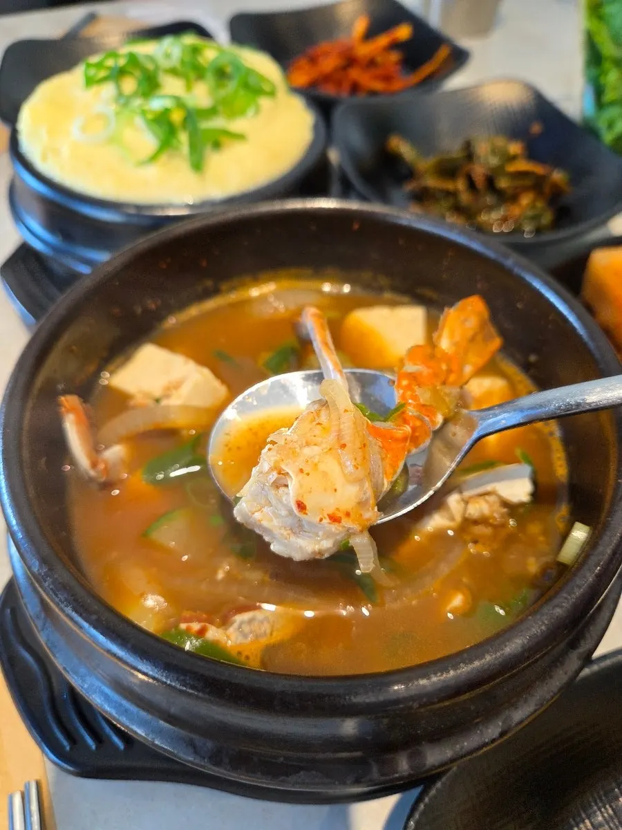 추가 주문한 계란찜