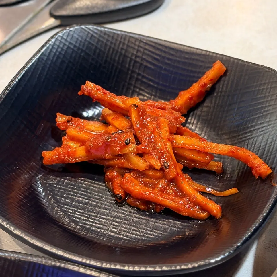 Plate of lettuce and ssamjang