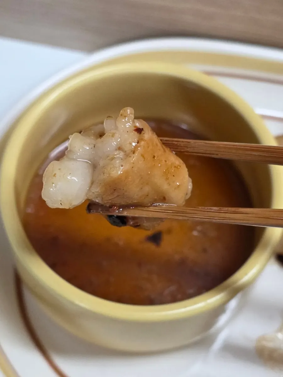 Grilled teukyang and daechang prepared as a drinking snack