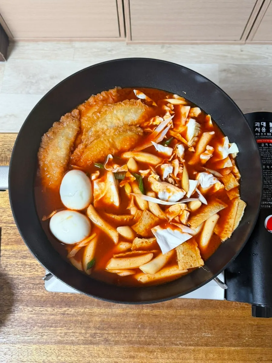 집에서 완성한 현선이네 즉석떡볶이 2인분