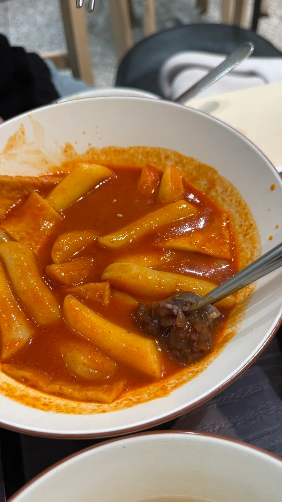 Sundae and fish cake broth from the Hyeonseonine set