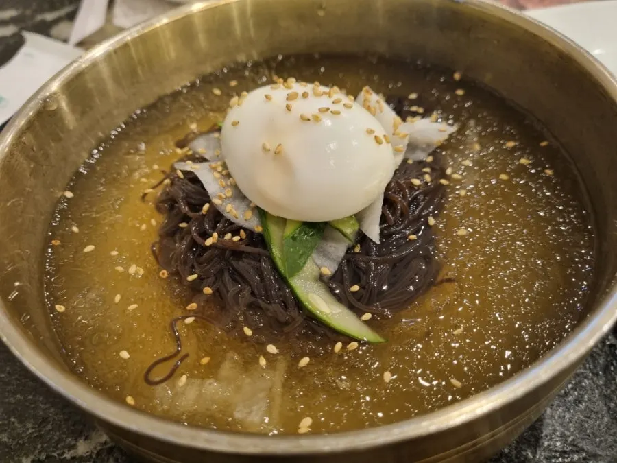 Warm rice paired with pork ribs