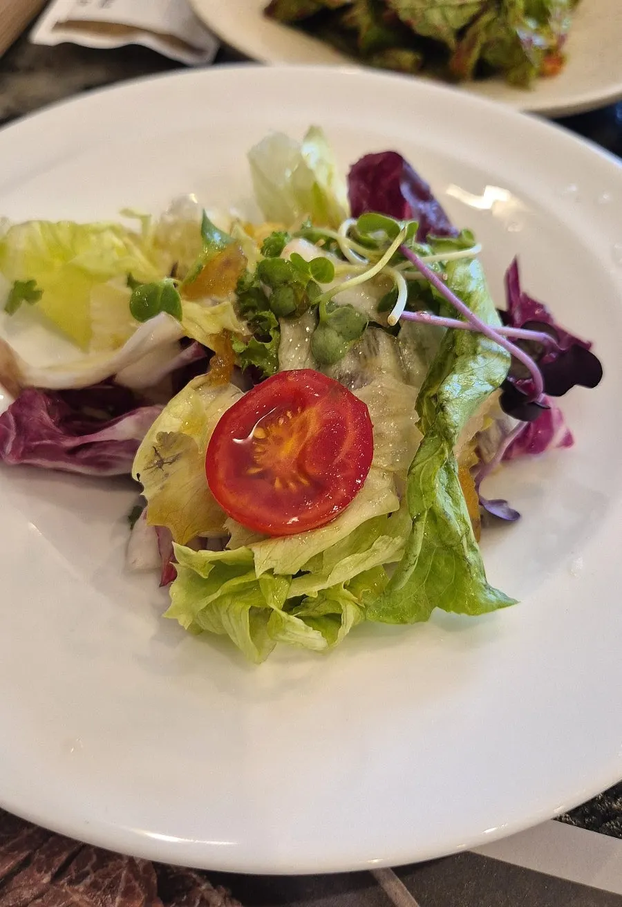 Fluffy potato salad side dish