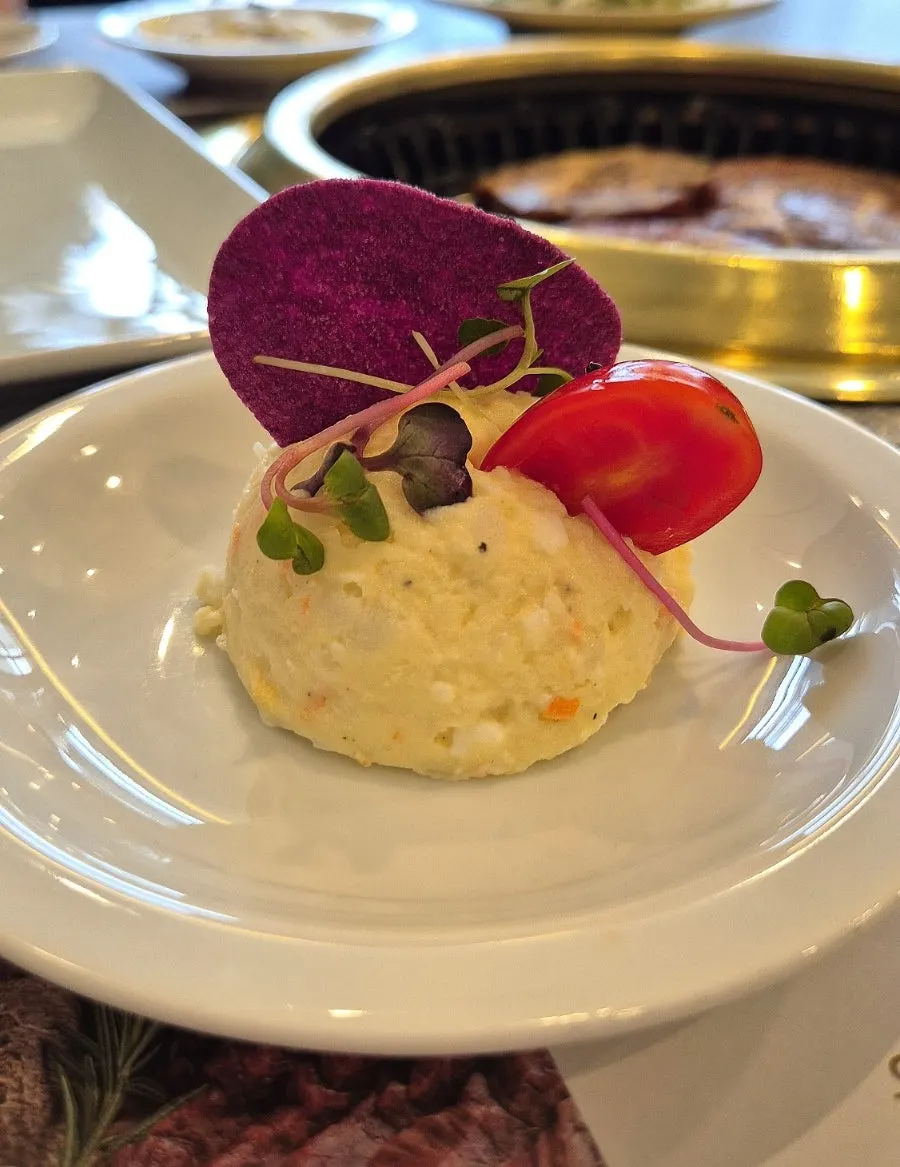 Bowl of pickled side dish