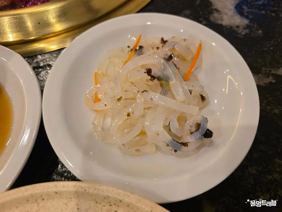 Assortment of Korean side dishes
