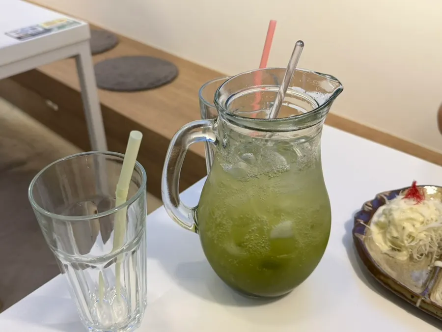 Green grape ade included in Couple Set B