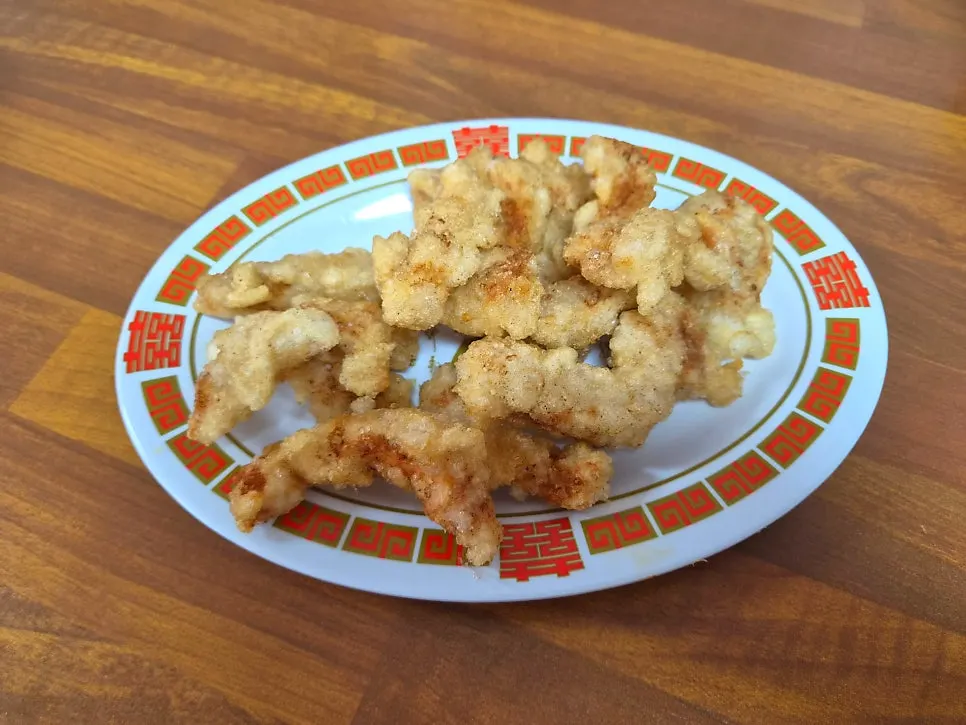 Crispy tangsuyuk with tangy sauce