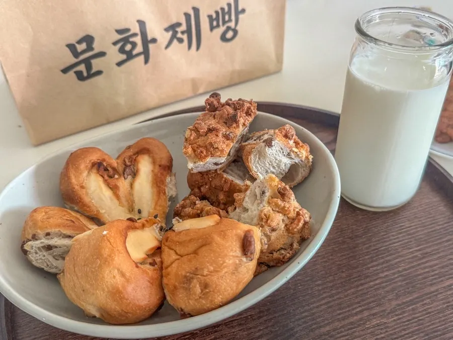 고소한 땅콩빵과 호두빵