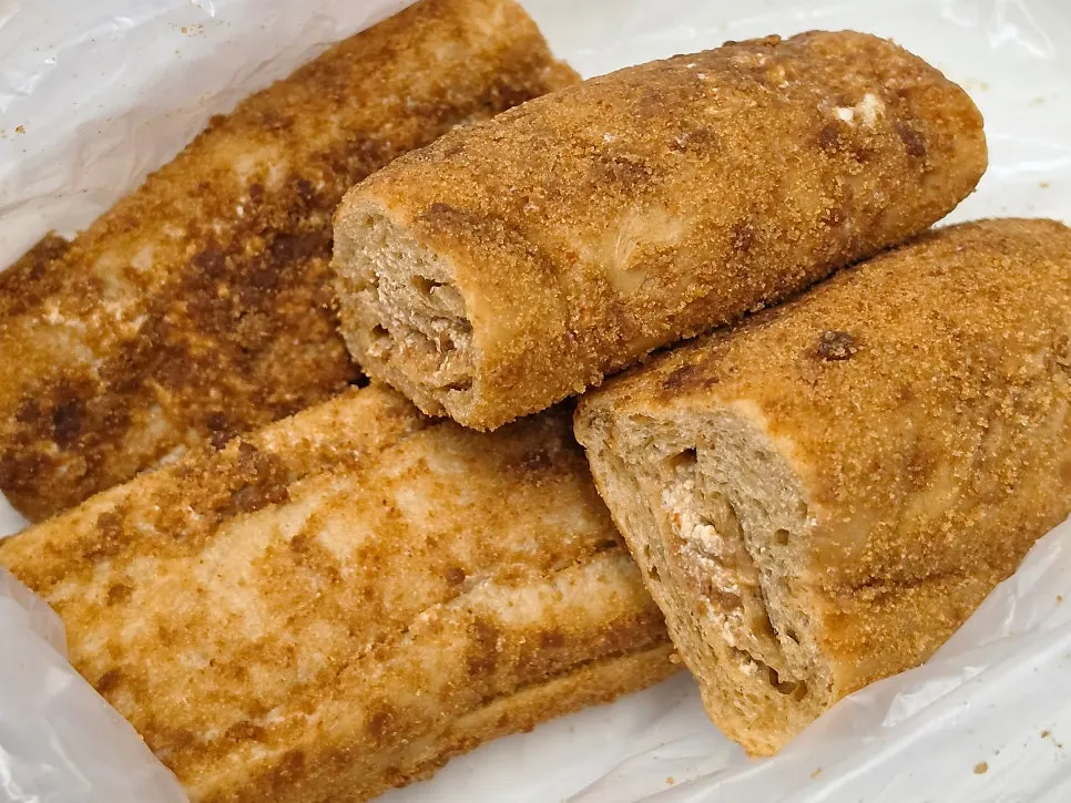 길게 뻗은 문화제빵 커피빵