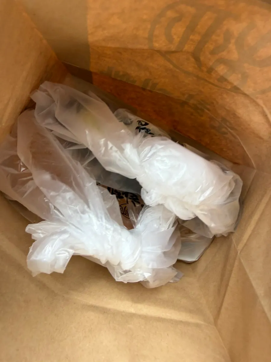 Bag of gift bread packed from Munhwa Bakery