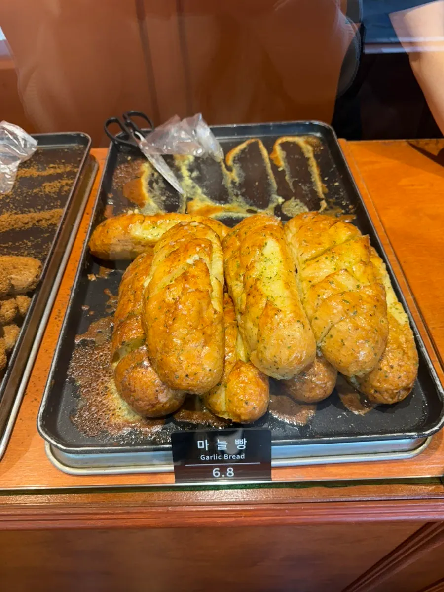 Three breads picked up from Munhwa Bakery