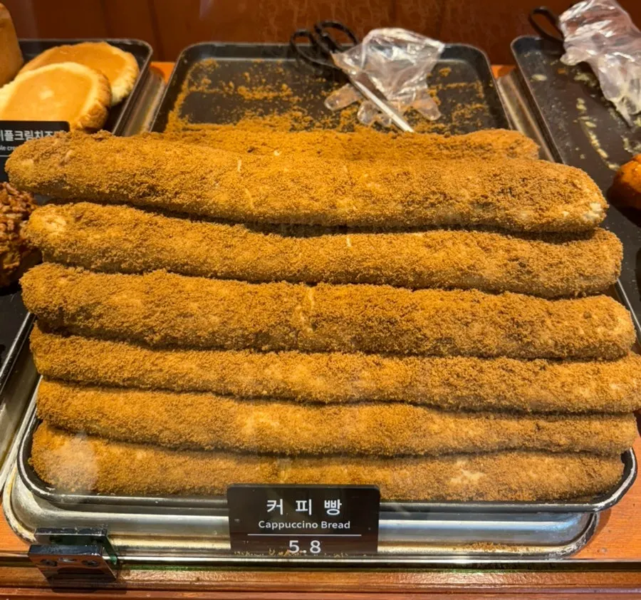 문화제빵 빵 진열 모습