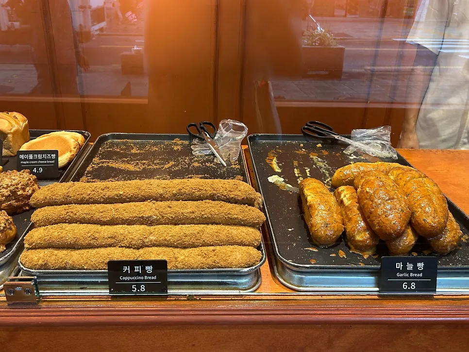 문화제빵의 다양한 빵 라인업