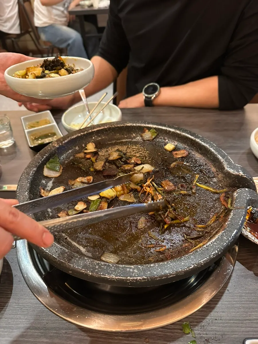곱이 꽉 찬 곱창 단면