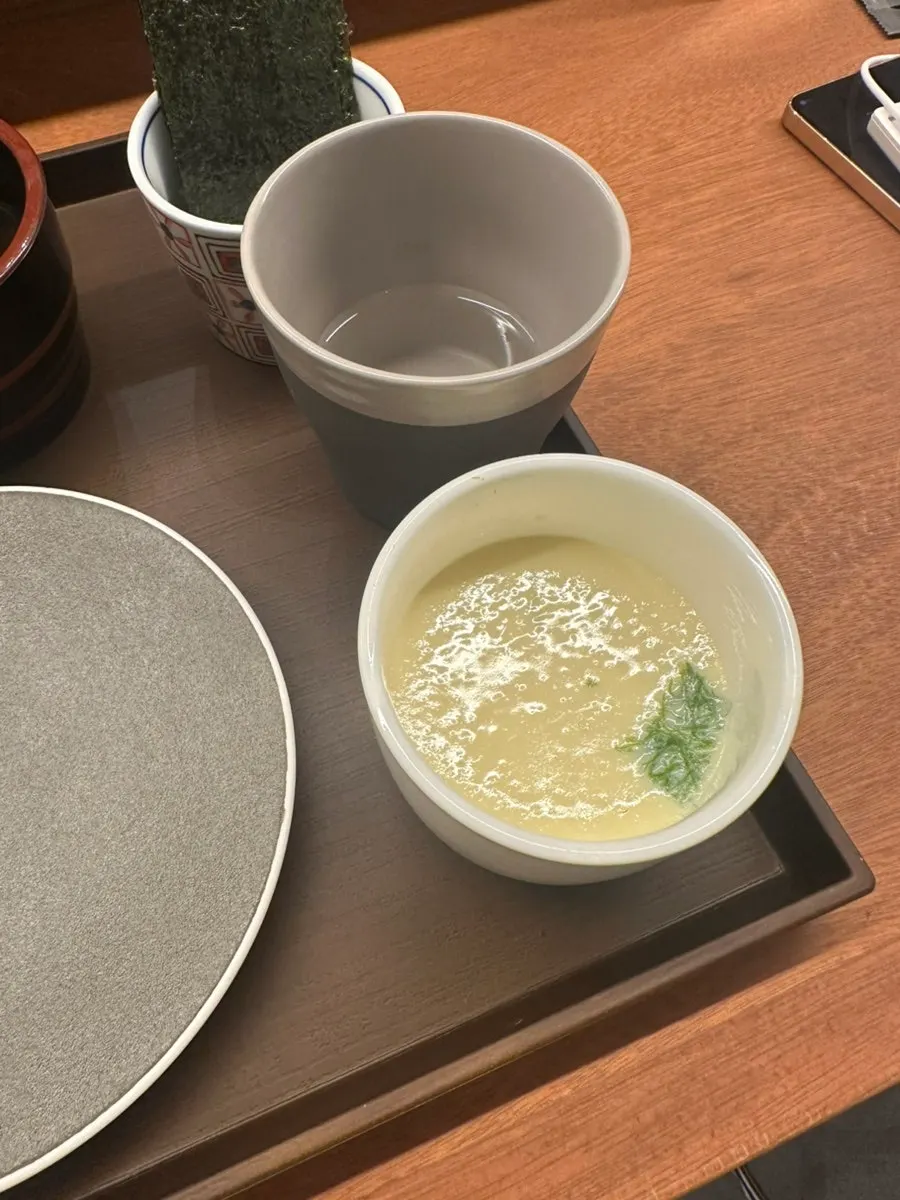 감태가 올라간 차완무시