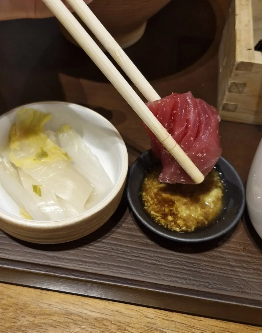 Sashimi picked up on its own