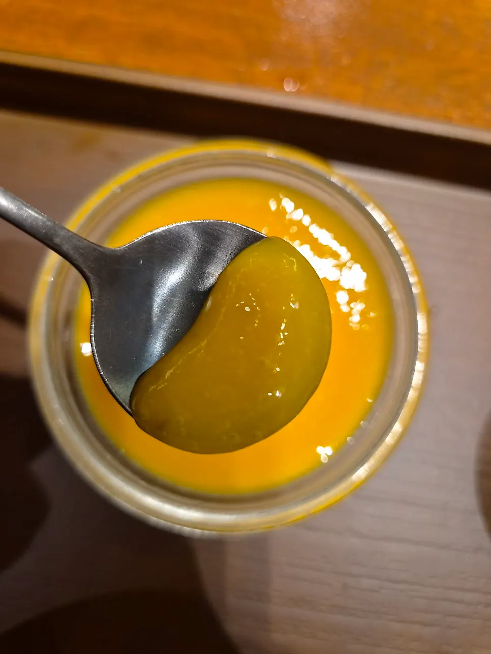 Mango pudding closing out the meal at Ilpum Yeouido Branch